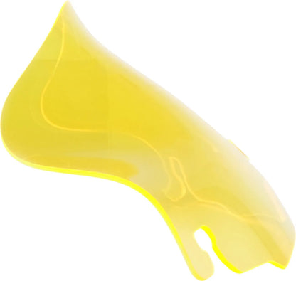 KLOCK WERKS FLH 1996–2013 Flare Windshield, 6.5" - Yellow Ice