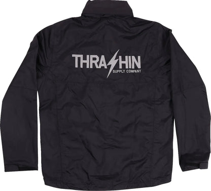 THRASHIN SUPPLY CO. Mission Vandtæt Regnjakke – Sort