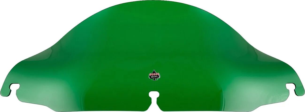 KLOCK WERKS FLH 1996–2013 Flare Windshield, 6.5" – Green