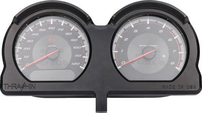 THRASHIN SUPPLY CO. Gauge Relocation Kit – FLTR – Carbon/Sort