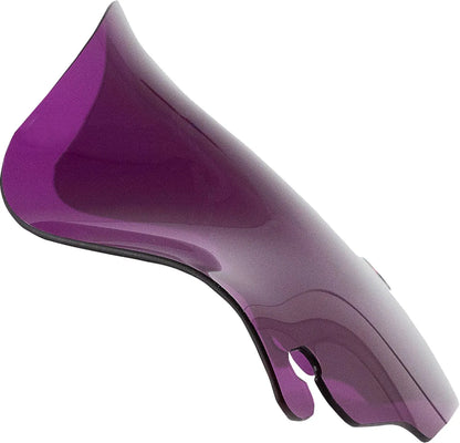 KLOCK WERKS FLH 1996–2013 Flare Windshield, 6.5" – Purple