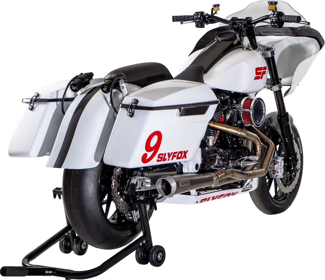 SLYFOX Bagskærm – Touring 2009 – Carbon Blank