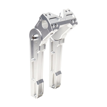 Vity’s Design 10" Justerbare Riser, 1" (25,4 mm) styr – Sølv