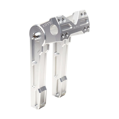 Vity’s Design 10" Justerbare Riser, 1" (25,4 mm) styr – Sølv