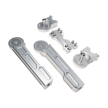 Vity’s Design 10" Justerbare Riser, 1" (25,4 mm) styr – Sølv