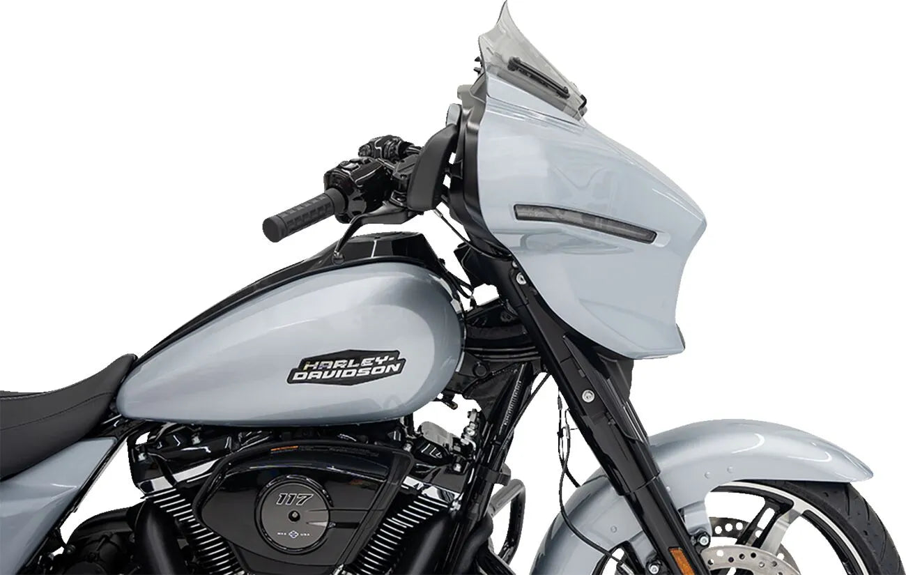 KLOCK WERKS FLH 2023+ Flare Windshield, 8" – Clear