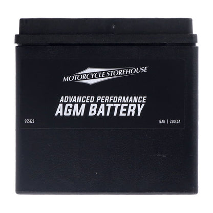MCS, Advance Series - AGM lukket batteri. 12v, 12ah, 220cca