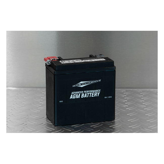 MCS, Advance Series - AGM lukket batteri. 12v, 12ah, 220cca