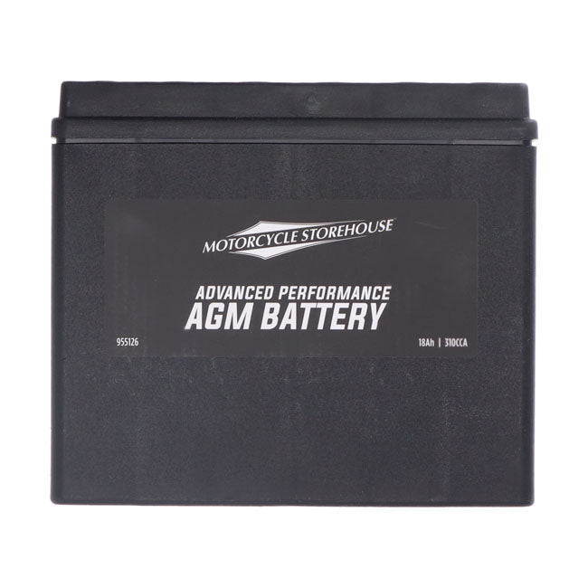 MCS, Advance Series - AGM lukket batteri. 12v, 18ah, 310cca