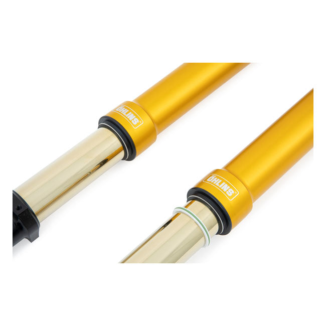 Öhlins, Custom 43 USD 800 mm 8,5 N/mm forgaffel. Guld