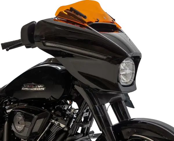 KLOCK WERKS FLH 2023+ Flare Windshield, 6.5" – Orange