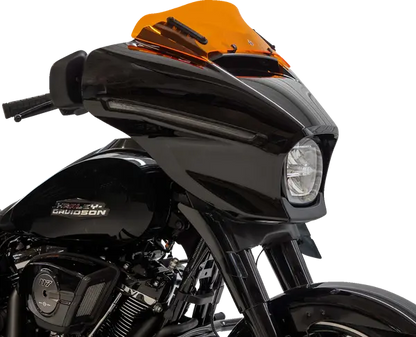 KLOCK WERKS FLH 2023+ Flare Windshield, 6.5" – Orange