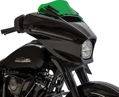 KLOCK WERKS FLH 2023+ Flare Windshield, 6.5" – Green
