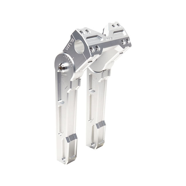 Vity’s Design 10" Justerbare Riser, 1-1/8" Styr – Sølv