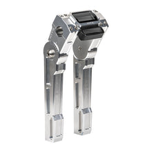 Vity’s Design 10" Justerbare Riser med Digital Instrumentklemme, 1" (25,4 mm) styr – Sølv