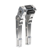 Vity’s Design 10" Justerbare Riser med Digital Instrumentklemme, 1-1/8" (29 mm) styr – Sølv