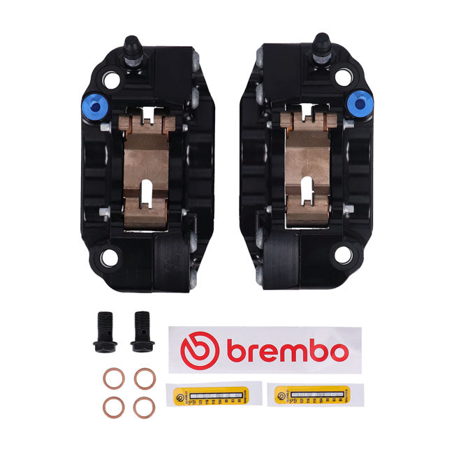 Brembo, GP4-RB Monoblock radialt bremsekalibersæt. Sort