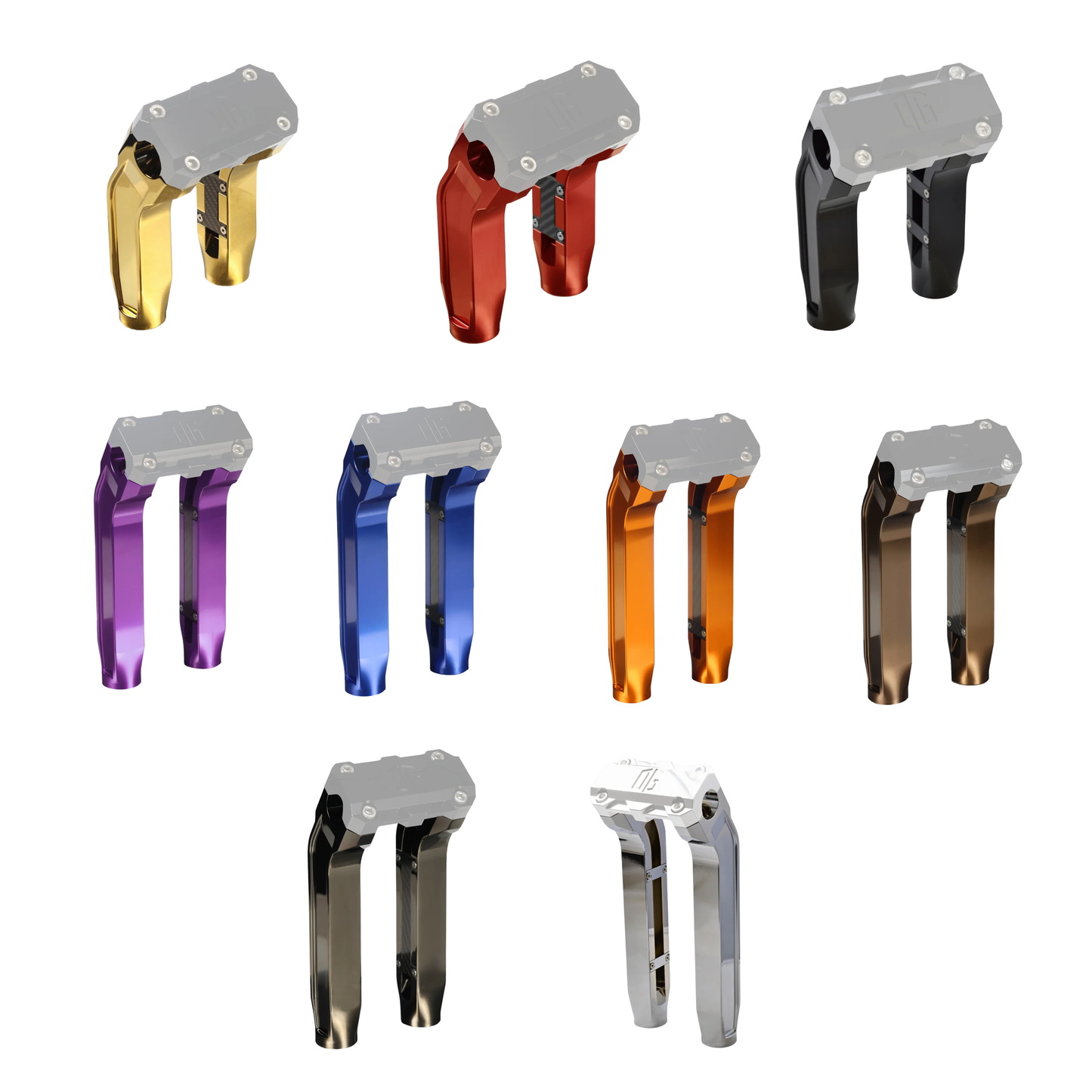 OG 6.5" 8.5" 10.5" Pull Back Riser Legs