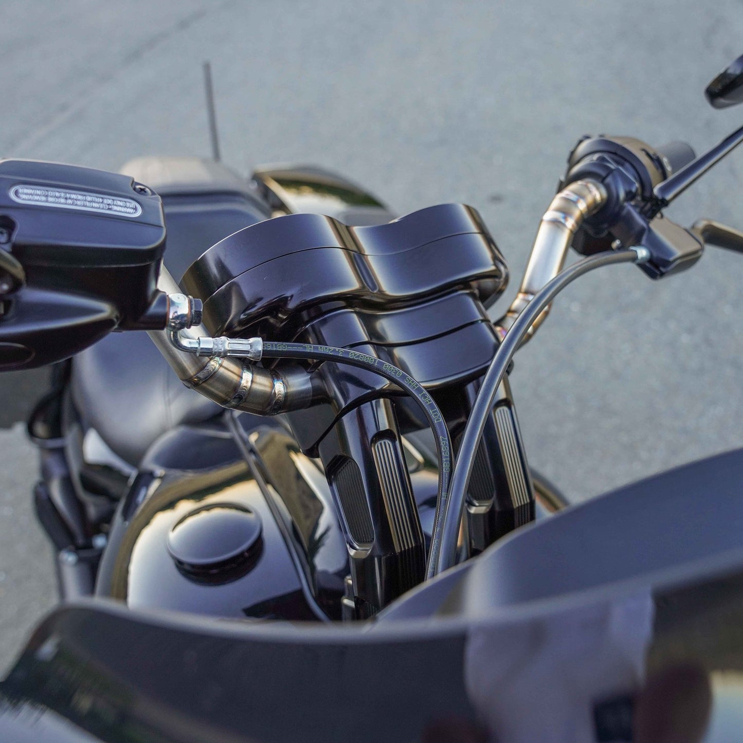 Arlen Ness MX Moto styr, Svejst rustfri