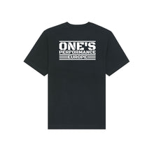 ONE’S PERFORMANCE EUROPE Oversized T-Shirt – Sort