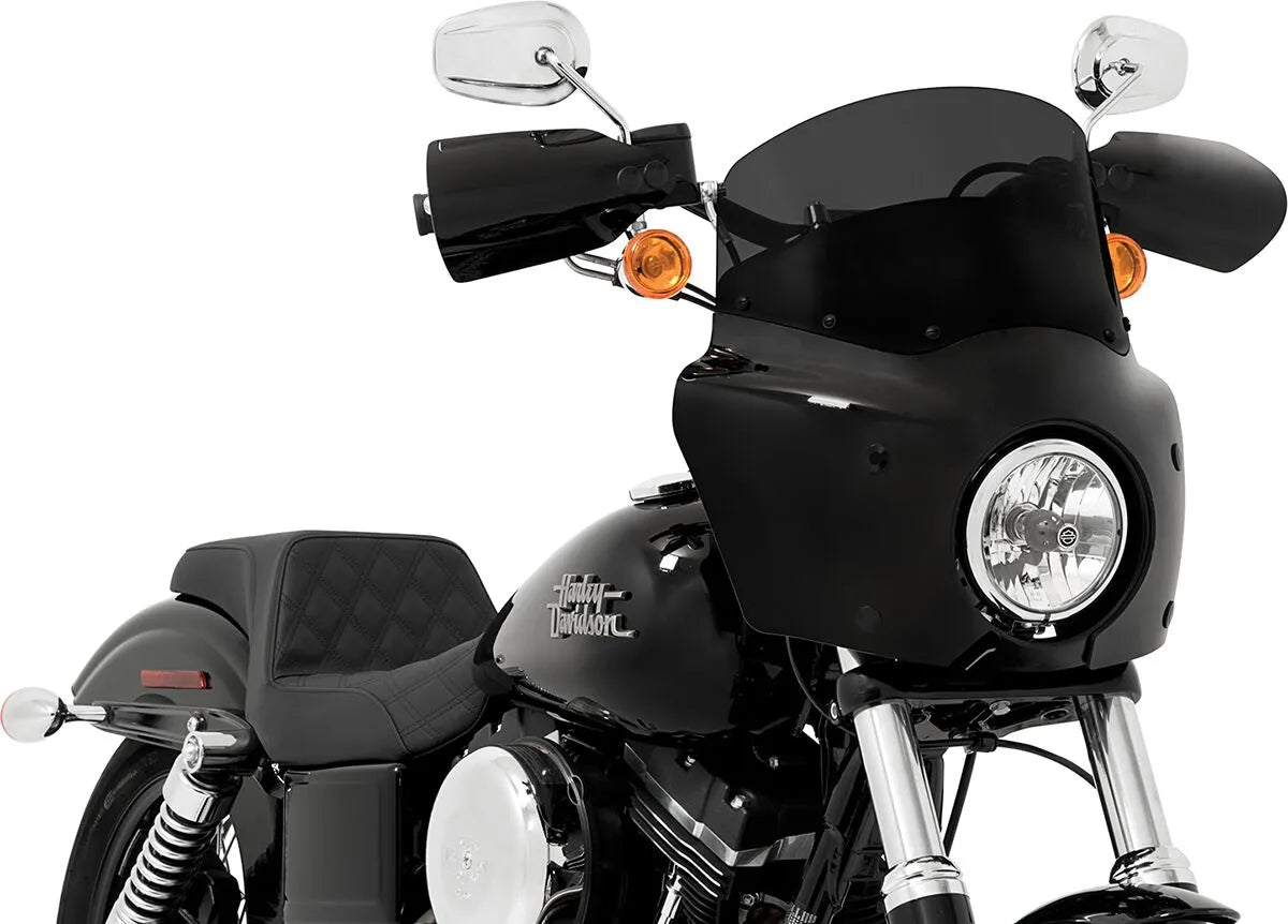 Memphis Shades Road Warrior 9" Vindskærm – Dark Smoke