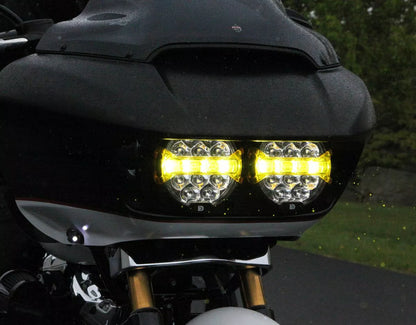 D14 Destroyer LED Headlight Upgrade Kit - Harley-Davidson Road Glide 2015-2023