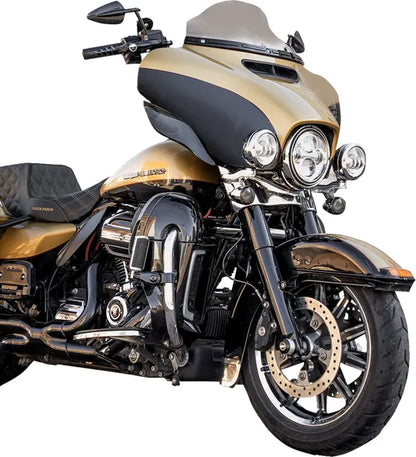 KLOCK WERKS FLH 2014+ Flare Windshield, 6.5" – Clear