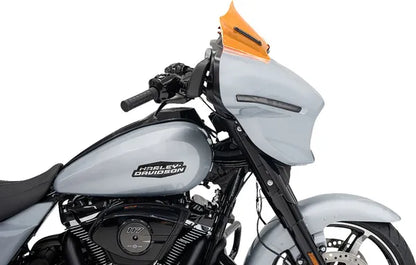 KLOCK WERKS FLH 2023+ Flare Windshield, 8" – Orange Ice