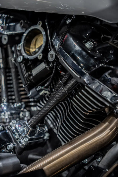 SLYFOX COVERS PUSHROD M8 CARBON