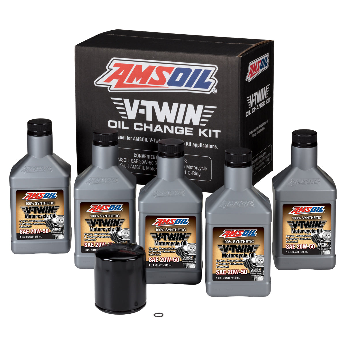 Amsoil V-Twin Olie Kit - HDMB - 2017-2025