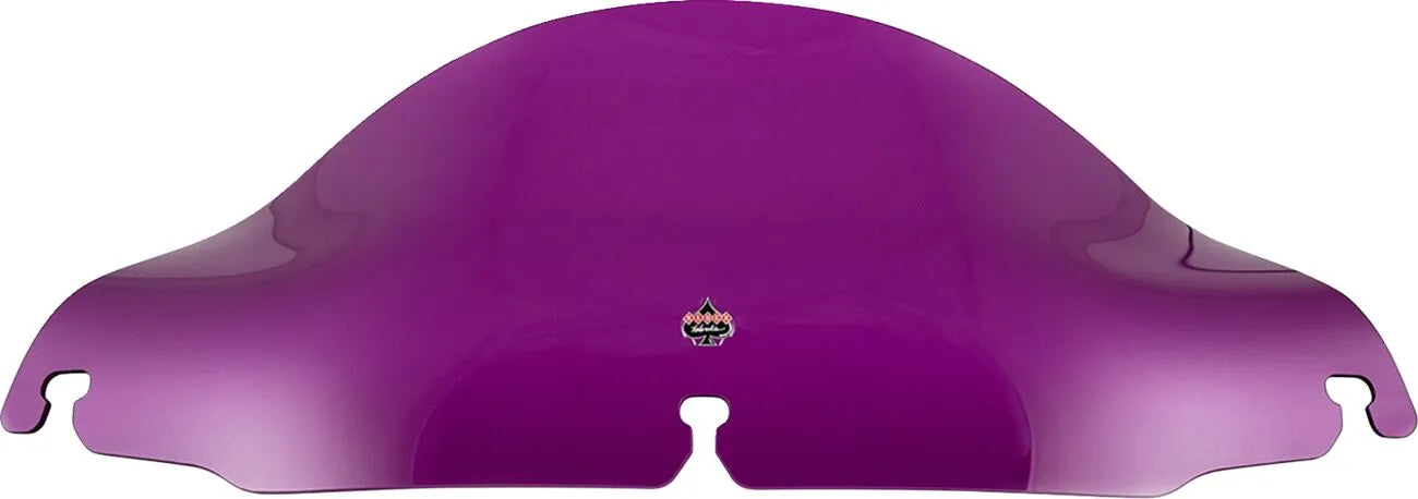 KLOCK WERKS FLH 1996–2013 Flare Windshield, 6.5" – Purple