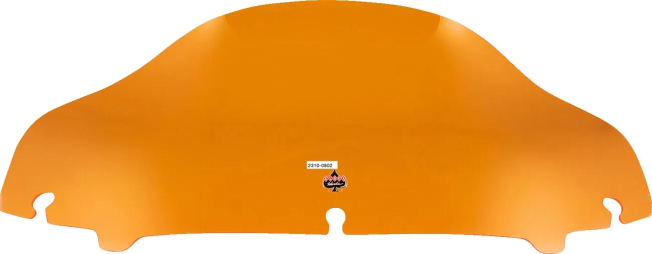 KLOCK WERKS FLH 2014+ Flare Windshield, 6.5" – Orange