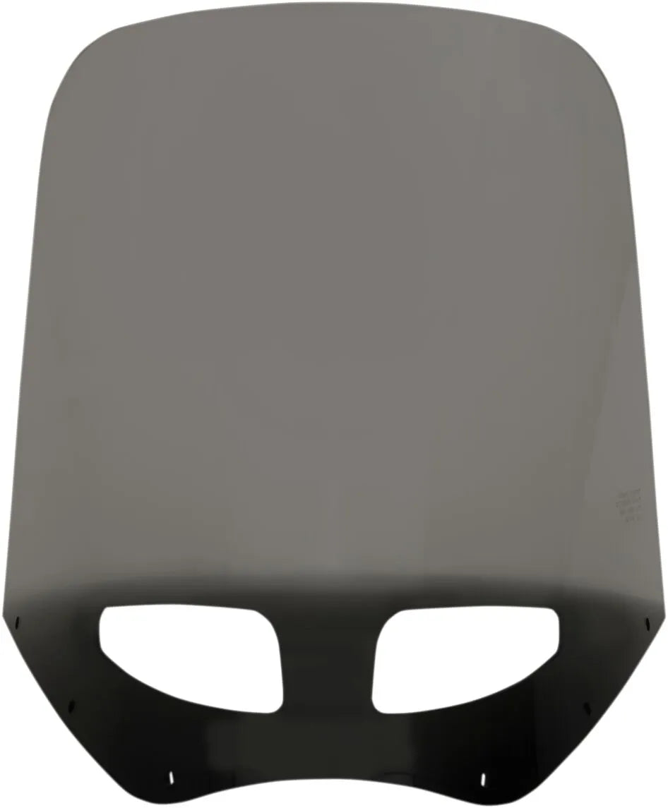 Memphis Shades Road Warrior 17" Vindskærm – Black Smoke (med ventilation)