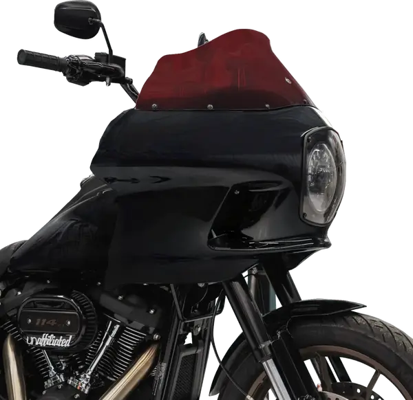 KLOCK WERKS FXRP Flare Windshield, 9" – Red