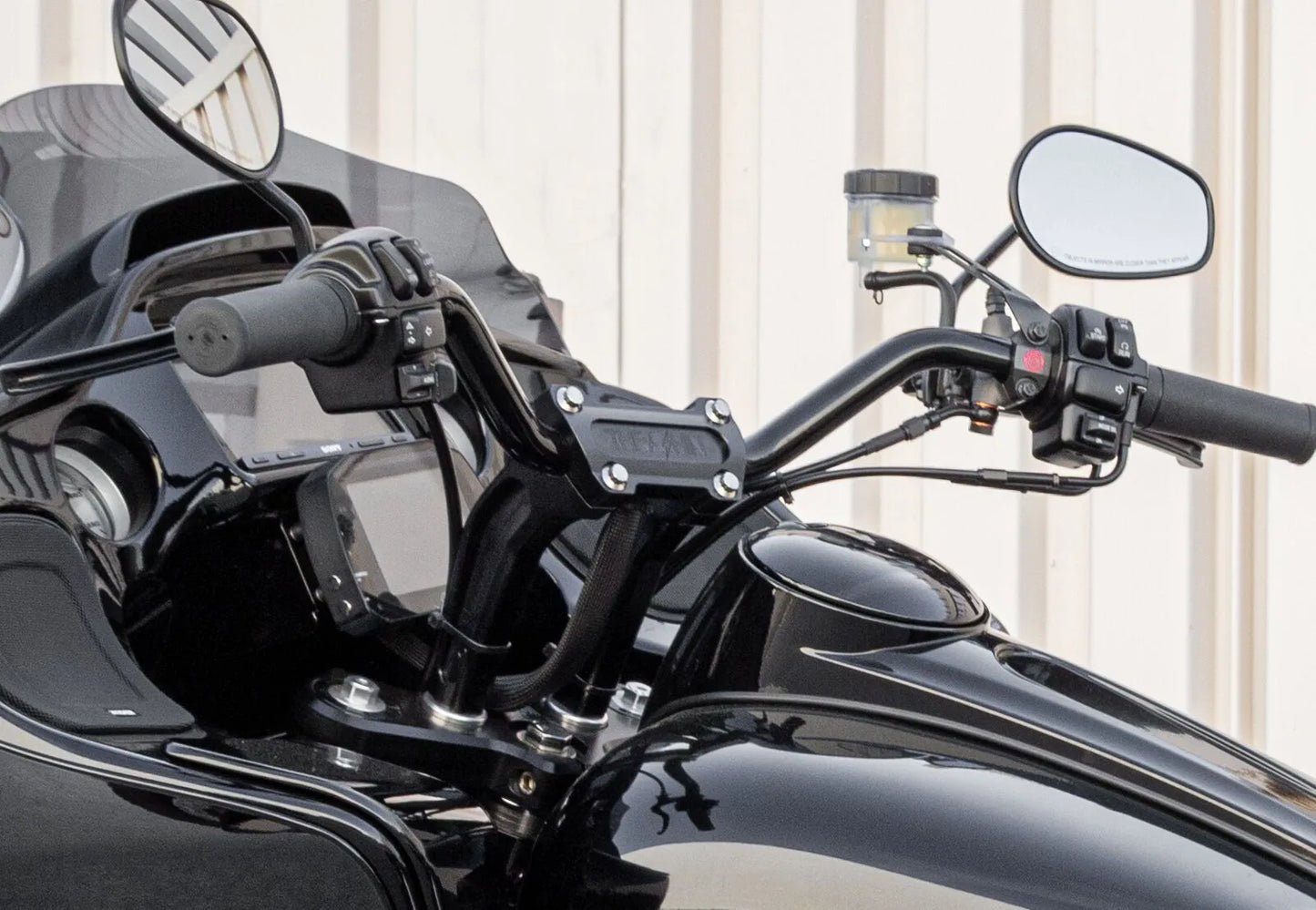 THRASHIN SUPPLY CO. – 6,5" Pullback Riser – Sort Anodiseret