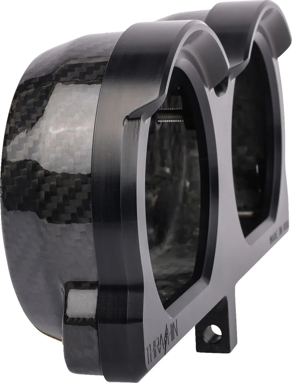 THRASHIN SUPPLY CO. Gauge Relocation Kit – FLTR – Carbon/Sort