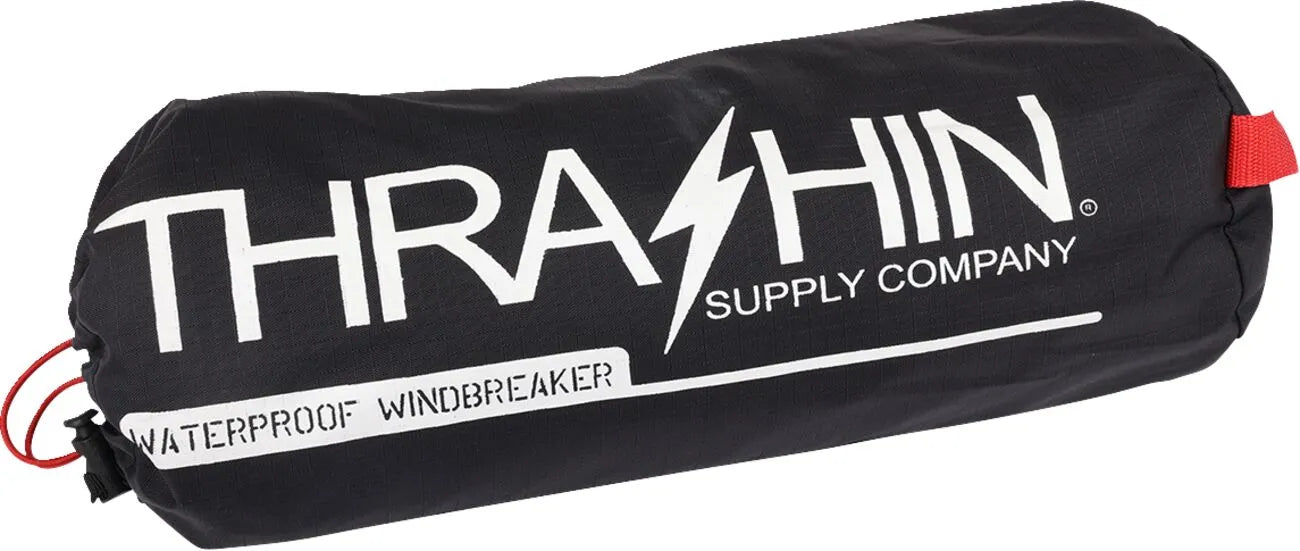 THRASHIN SUPPLY CO. Mission Vandtæt Regnjakke – Sort