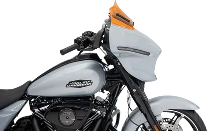 KLOCK WERKS FLH 2023+ Flare Windshield, 8" – Orange