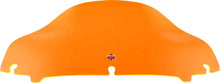 KLOCK WERKS FLH 2014+ Flare Windshield, 6.5" - Orange Ice