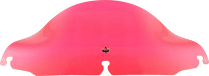 KLOCK WERKS FLH 1996–2013 Flare Windshield, 6.5" - Pink Ice