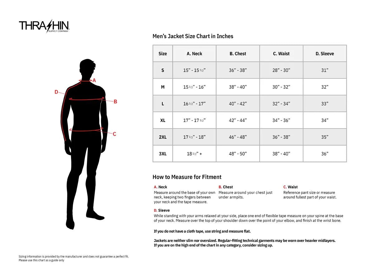 THRASHIN SUPPLY CO. Mission Vandtæt Regnjakke