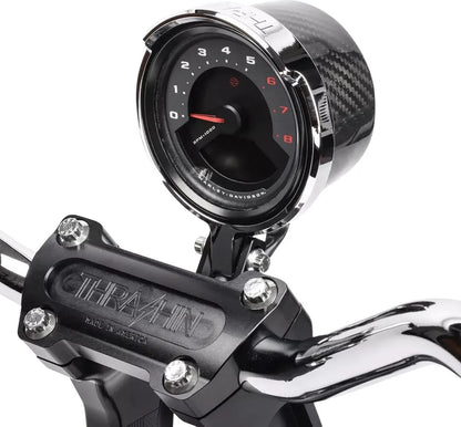 THRASHIN SUPPLY CO. – Speedometer Relocation Kit FXLRS – Carbon/Krom