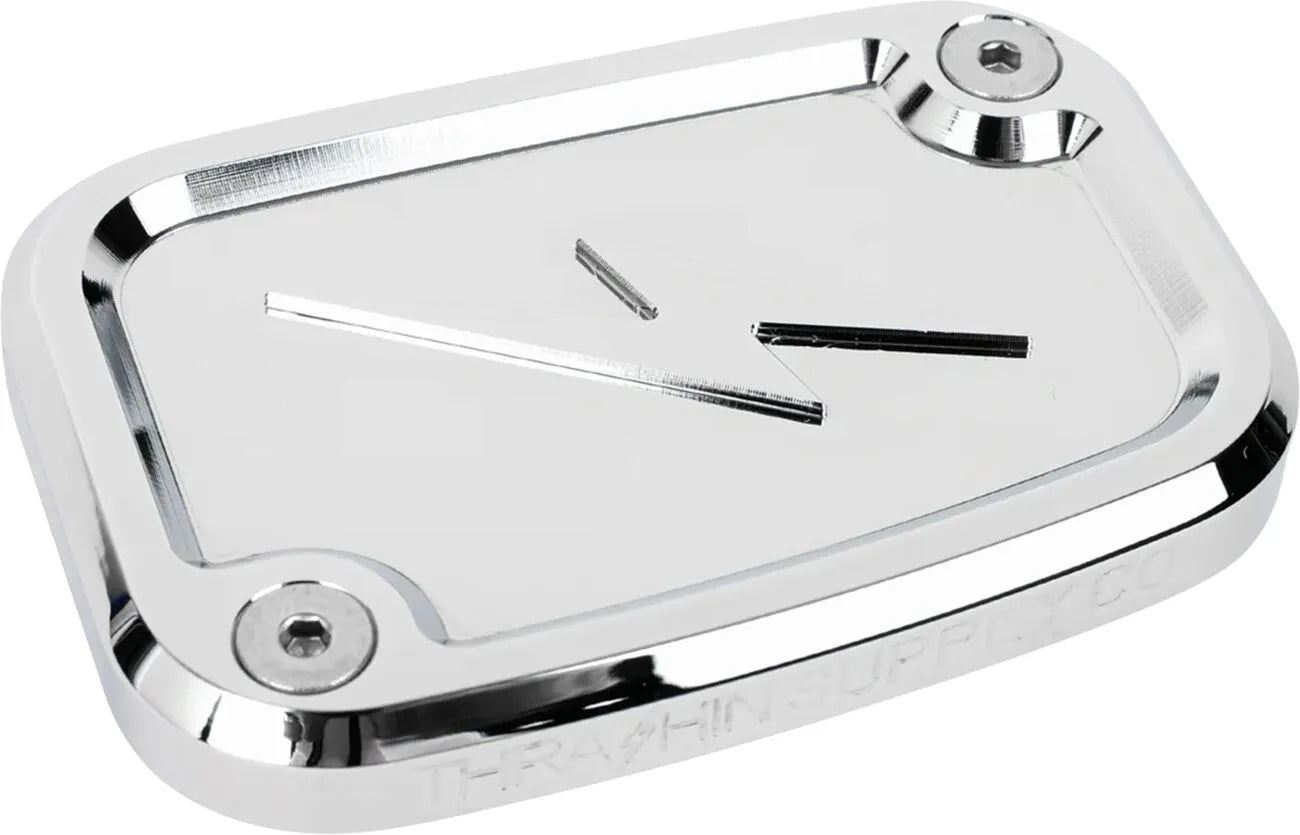 Thrashin Supply Co. – Forreste bremsevæskebeholder låg, Chrome (18+ Softail)