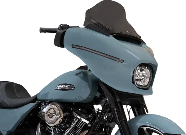 KLOCK WERKS FLH 2023+ Flare Windshield, 12" – Dark Smoke