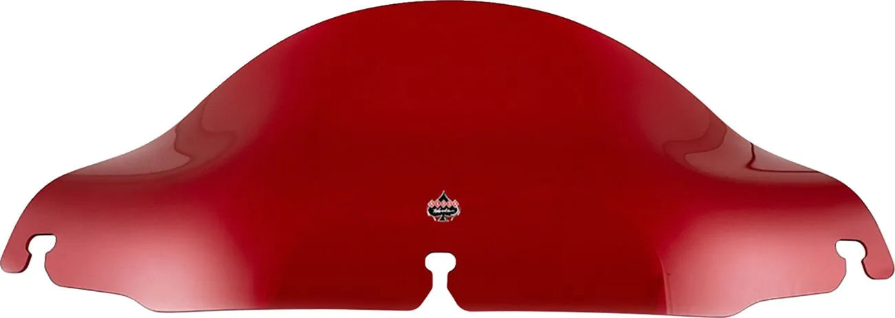 KLOCK WERKS FLH 1996–2013 Flare Windshield, 6.5" – Red