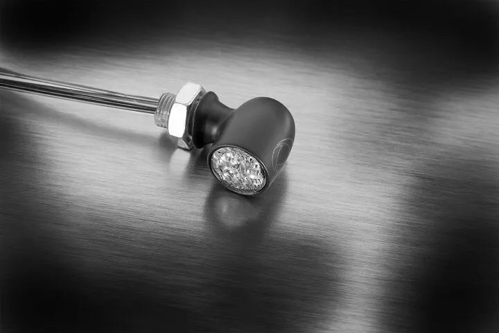 KELLERMANN Blinklys Spot DF – Sort med klar linse