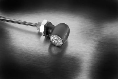 KELLERMANN Blinklys Spot DF – Sort med klar linse