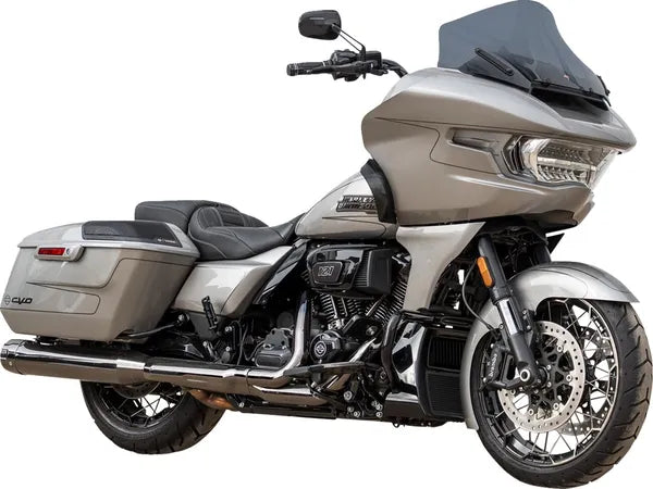 KLOCK WERKS FLTR 2023+ Flare Windshield, 12" Pro-Tour – Dark Smoke