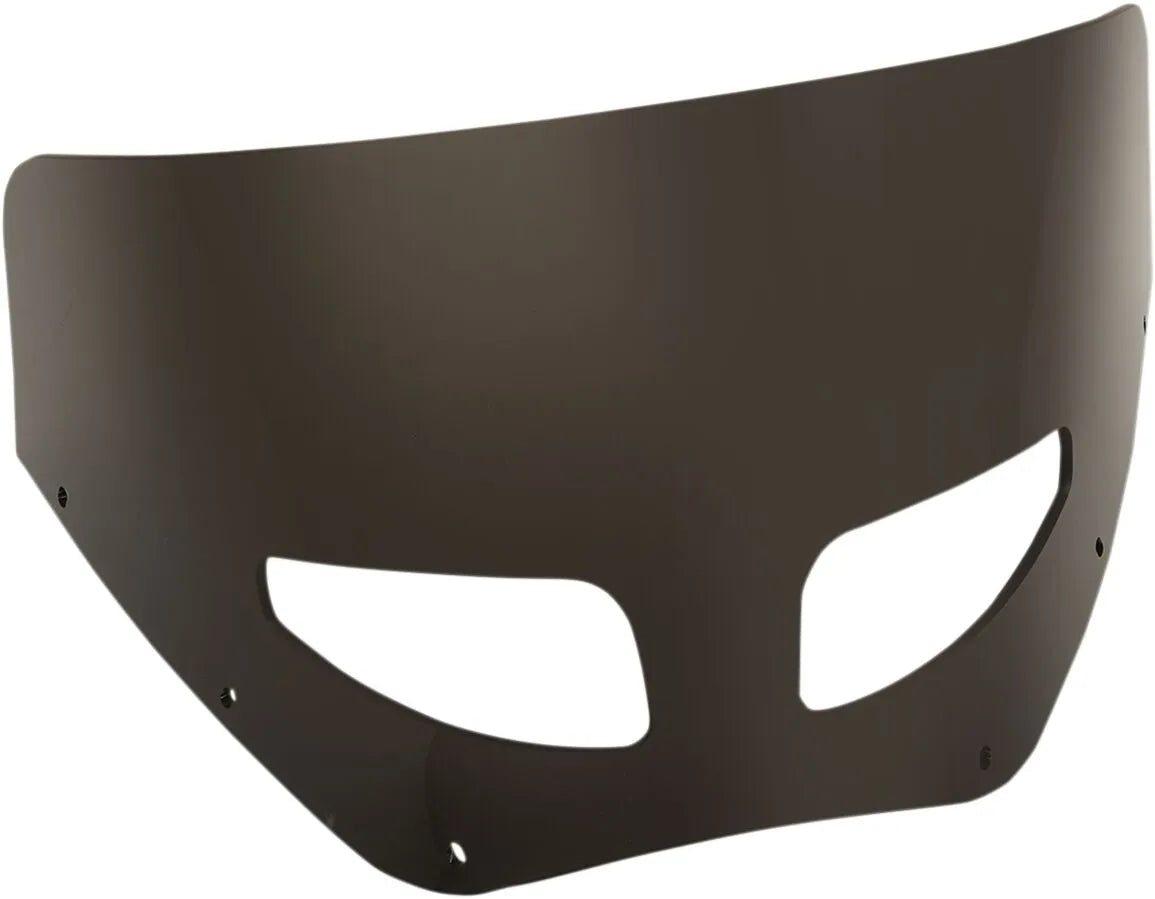 Memphis Shades Road Warrior 9" Vindskærm – Dark Smoke (med ventilation)