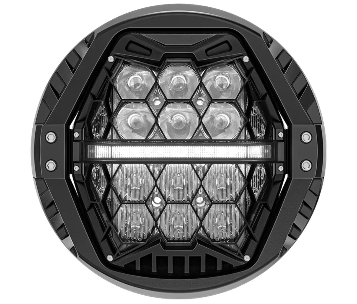 HONEYCOMB 5,75" LED HEADLIGHT UNIT